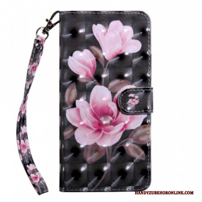 Flip Case Für Samsung Galaxy S22 Ultra 5G Blühende Blumen