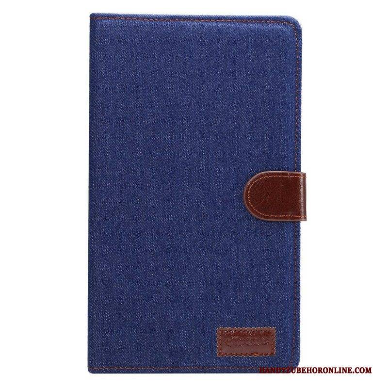 Flip Case Für Samsung Galaxy Tab A7 Lite Jeans