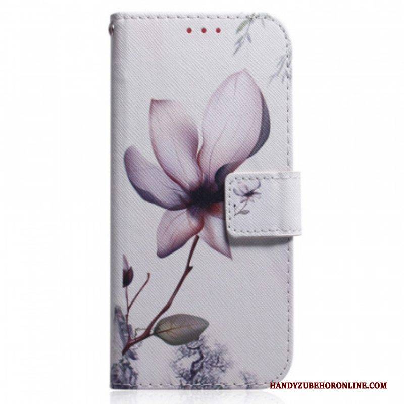 Flip Case Für Xiaomi 12 Pro Eine Blume