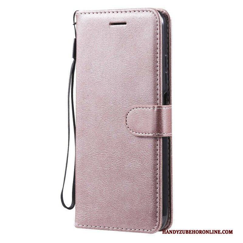 Flip Case Für Xiaomi Redmi Note 10 5G Einfarbig