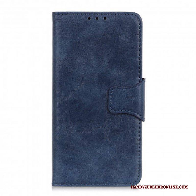 Flip Case Für Xiaomi Redmi Note 10 5G Reversibler Magnetverschluss