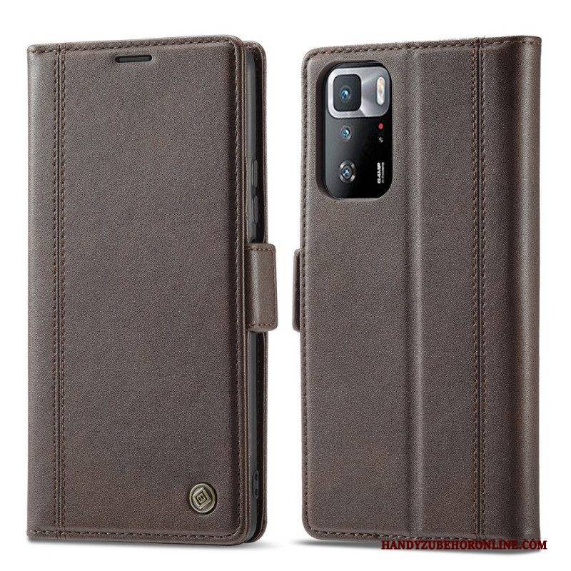 Flip Case Für Xiaomi Redmi Note 10 Pro Doppelverschluss Lc.imeeke