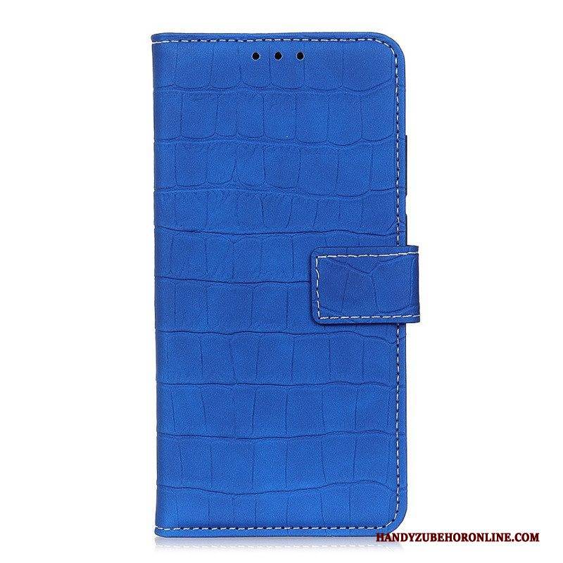 Flip Case Für Xiaomi Redmi Note 12 4G Krokodil