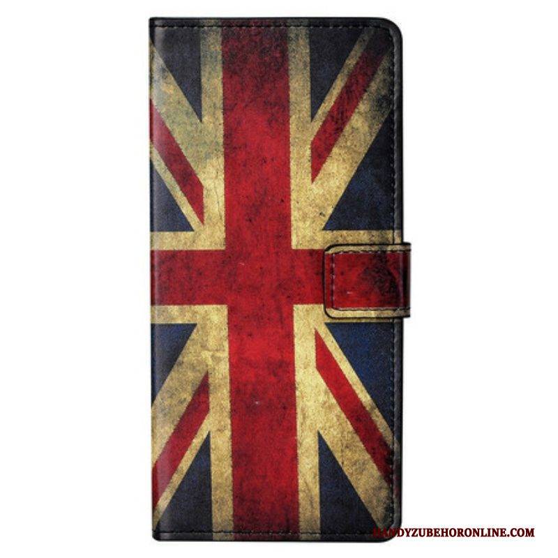 Flip Case Für iPhone 13 Pro Max England-flagge