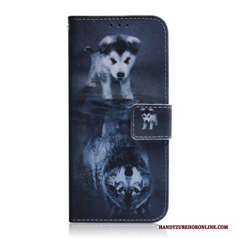 Flip Case Für iPhone 13 Pro Max Ernesto Der Wolf