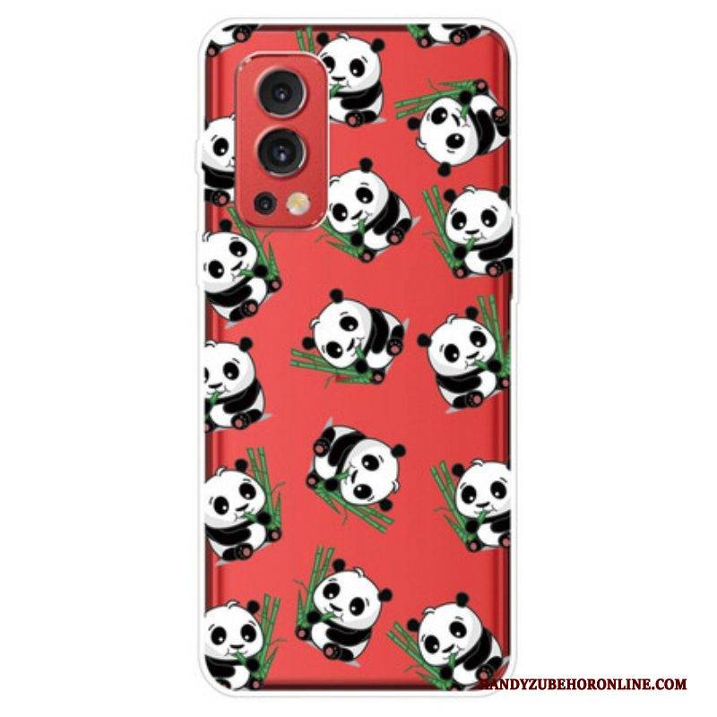 Handyhülle Für OnePlus Nord 2 5G Kleine Pandas