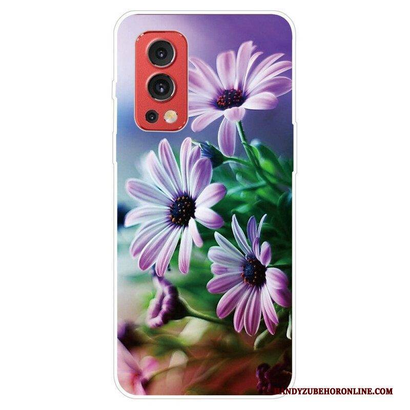 Handyhülle Für OnePlus Nord 2 5G Realistische Blumen