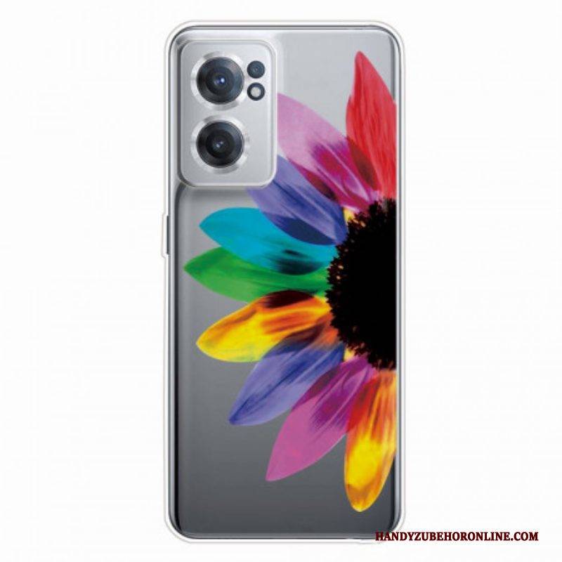 Handyhülle Für OnePlus Nord CE 2 5G Regenbogen-sonnenblume