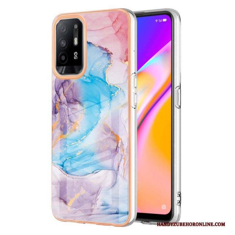 Handyhülle Für Oppo A94 5G Pastellmarmor