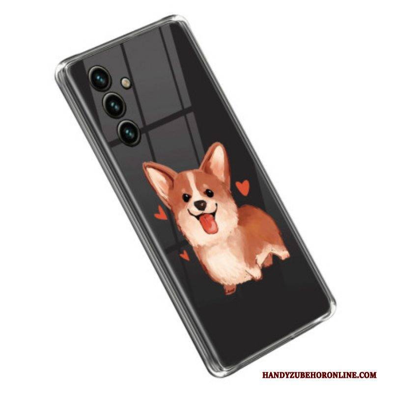 Handyhülle Für Samsung Galaxy A14 / A14 5G Transparenter Hund