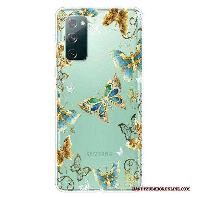 Handyhülle Für Samsung Galaxy S20 FE Entwerfen Sie Schmetterlinge