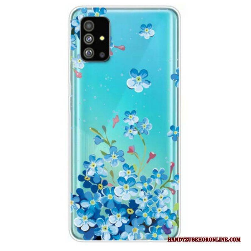 Handyhülle Für Samsung Galaxy S20 Plus / S20 Plus 5G Blaue Blumen