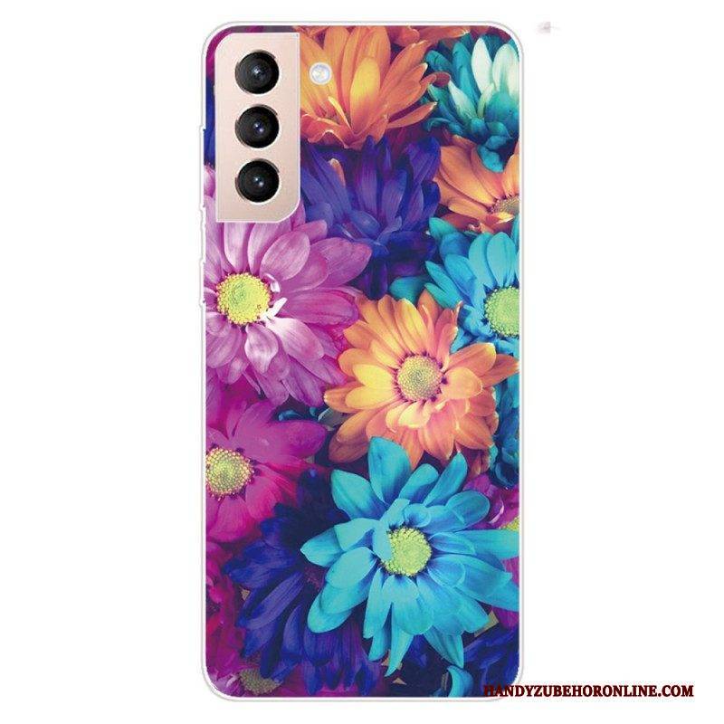 Handyhülle Für Samsung Galaxy S22 5G Flexible Blumen