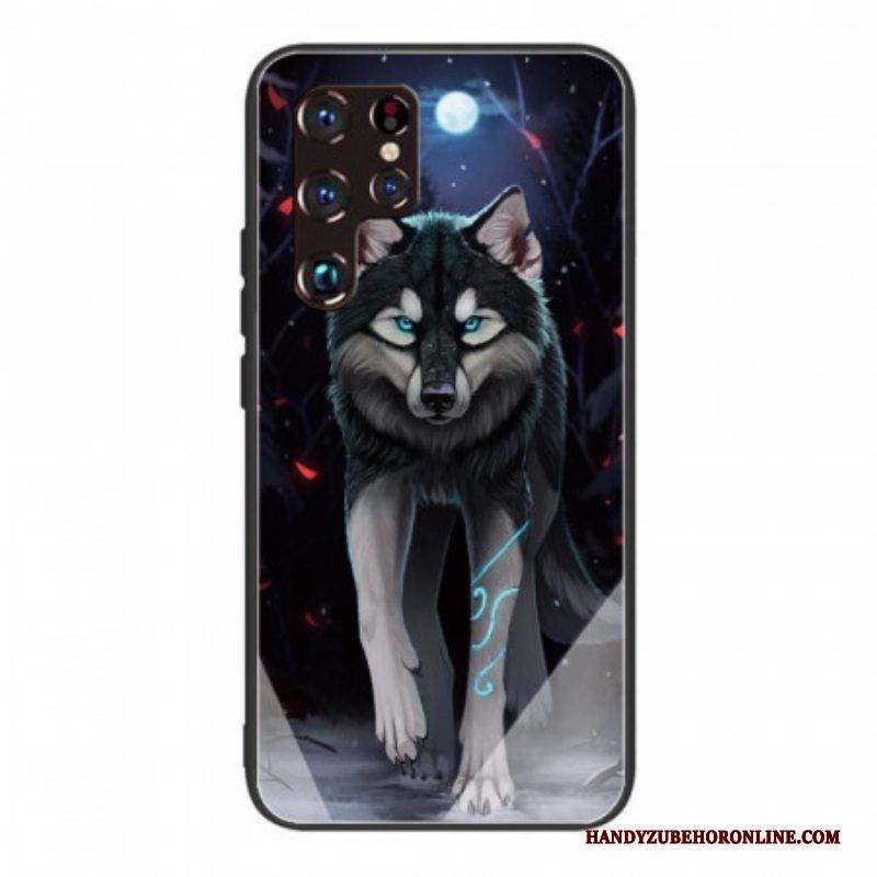 Handyhülle Für Samsung Galaxy S22 Ultra 5G Wolf