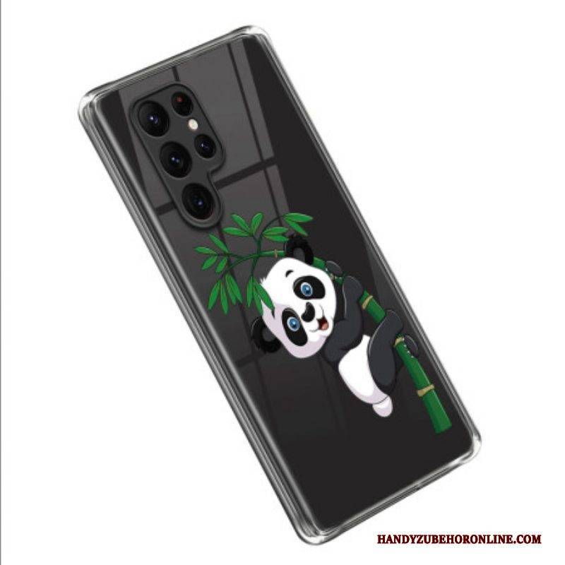 Handyhülle Für Samsung Galaxy S23 Ultra 5G Panda-bambus