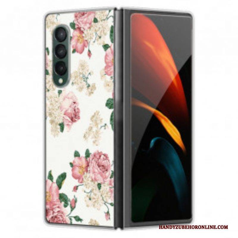 Handyhülle Für Samsung Galaxy Z Fold 3 5G Freiheitsblumen