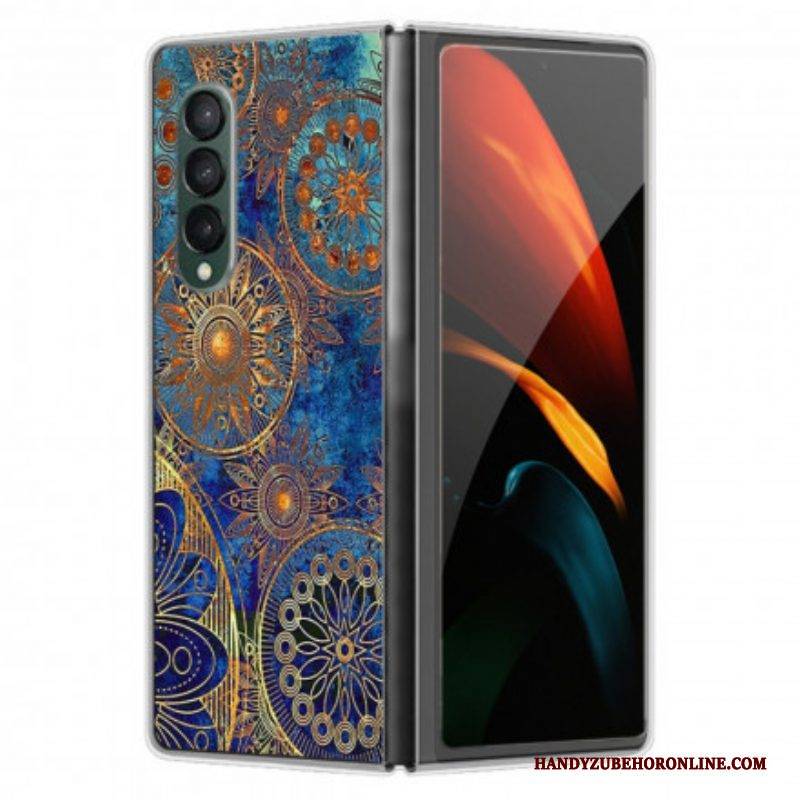 Handyhülle Für Samsung Galaxy Z Fold 3 5G Mandala-trend