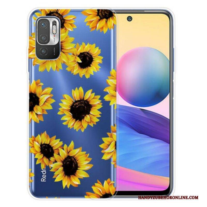 Handyhülle Für Xiaomi Redmi Note 10 5G Sonnenblumen