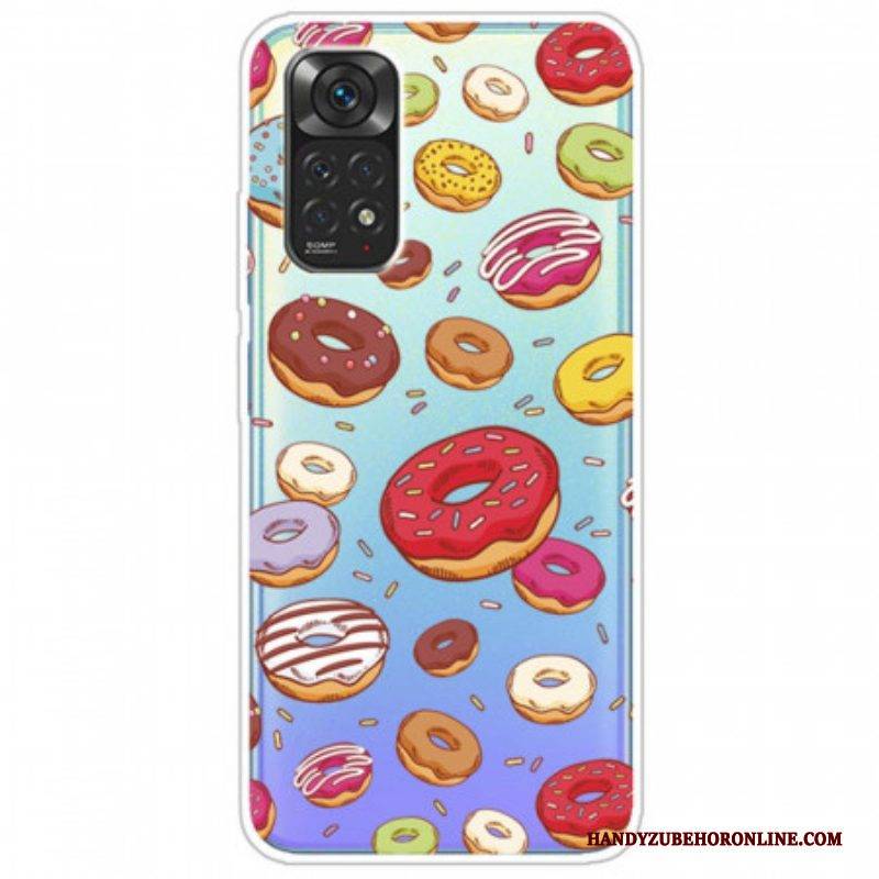 Handyhülle Für Xiaomi Redmi Note 11 / 11S Ich Liebe Donuts