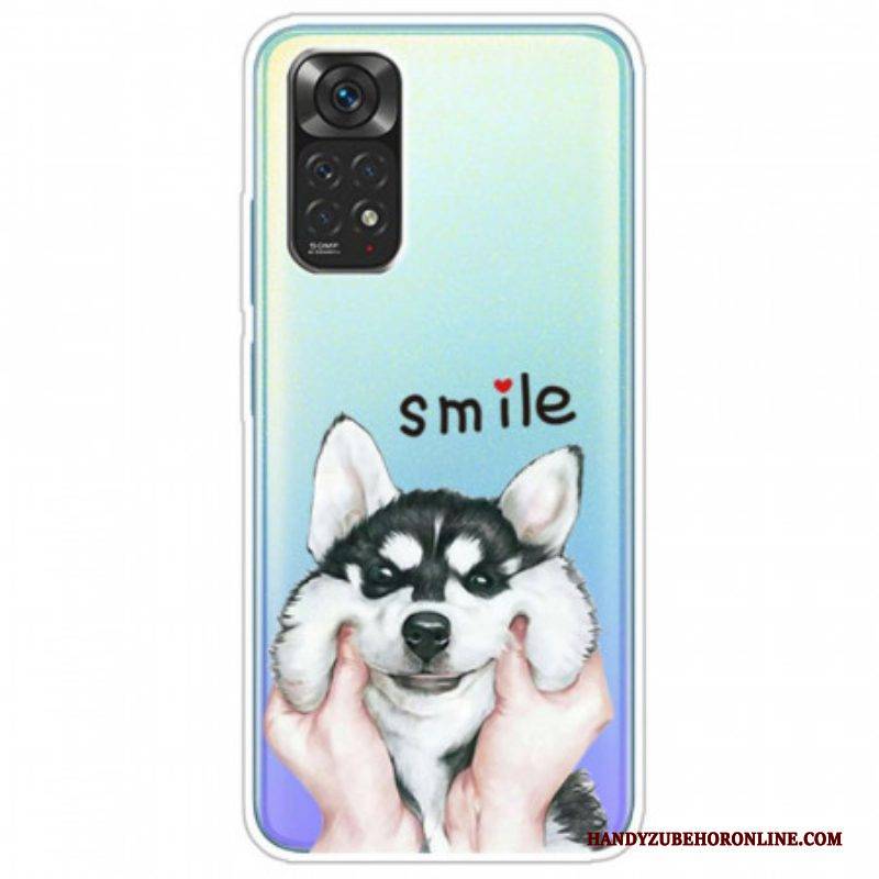 Handyhülle Für Xiaomi Redmi Note 11 / 11S Lächle Hund