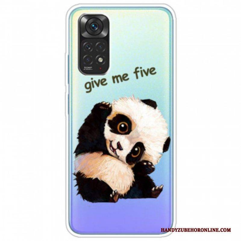 Handyhülle Für Xiaomi Redmi Note 11 / 11S Nahtloser Panda. Gib Mir Fünf