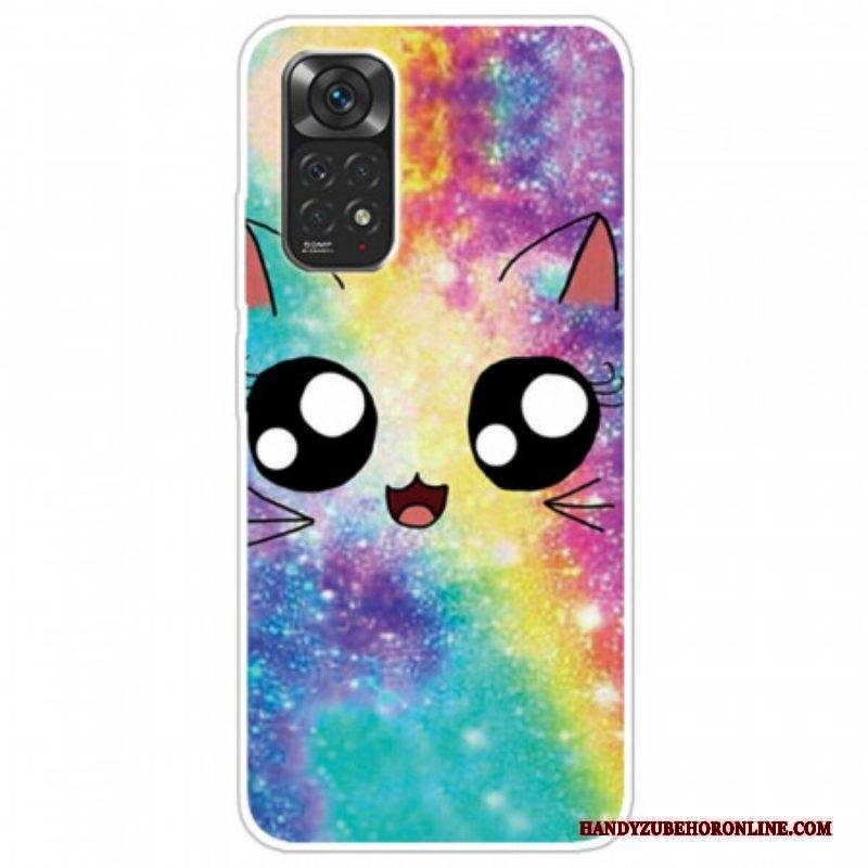 Handyhülle Für Xiaomi Redmi Note 11 Pro / 11 Pro 5G Cartoon-katze