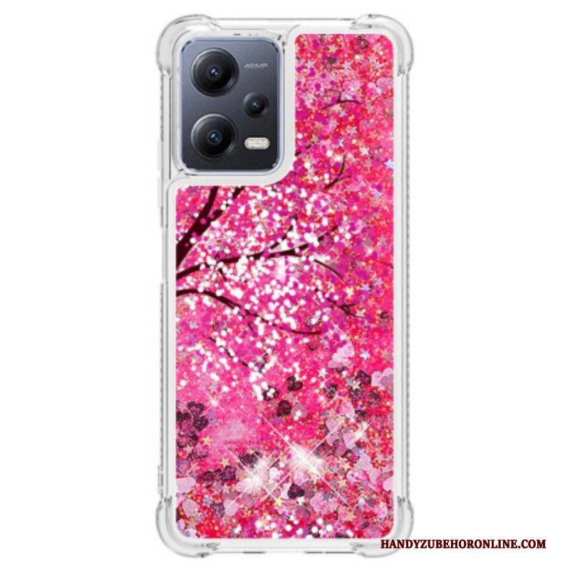 Handyhülle Für Xiaomi Redmi Note 12 5G Glitzerbaum