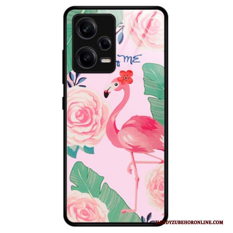 Handyhülle Für Xiaomi Redmi Note 12 Pro Flamingo-hartglas