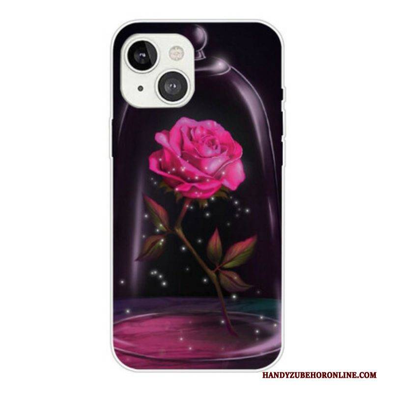 Handyhülle Für iPhone 13 Mini Magisches Rosa