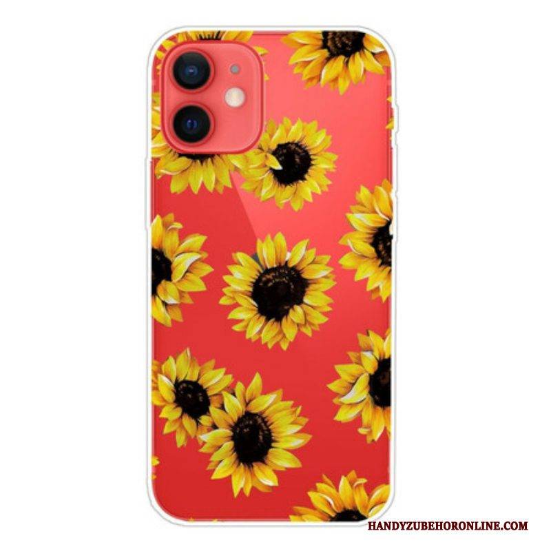 Handyhülle Für iPhone 13 Mini Sonnenblumen