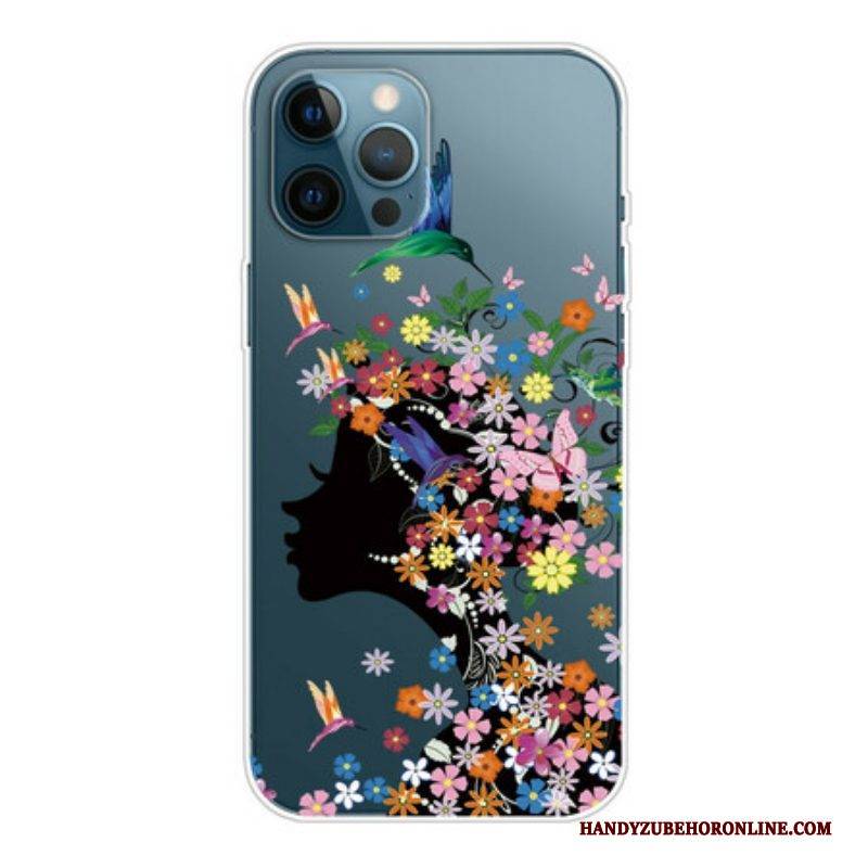 Handyhülle Für iPhone 13 Pro Max Hübscher Blumenkopf