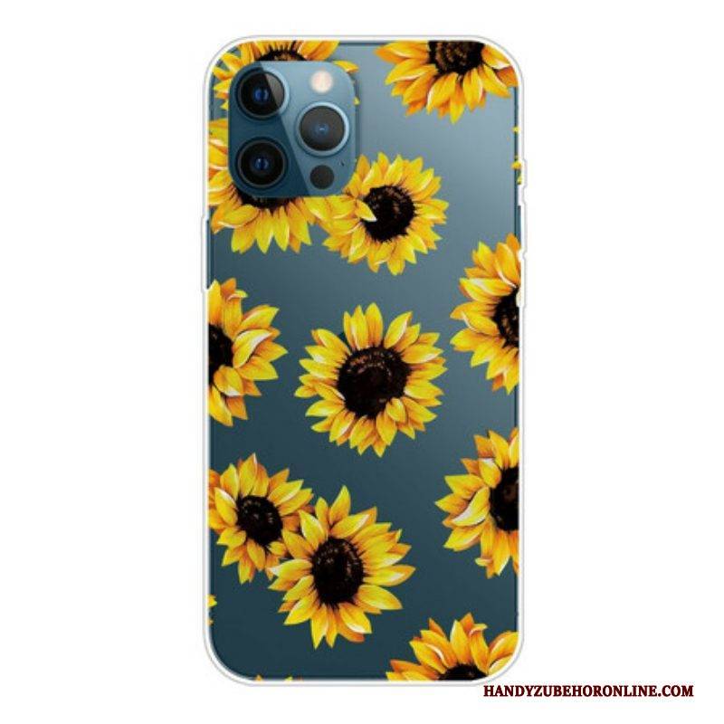 Handyhülle Für iPhone 13 Pro Sonnenblumen