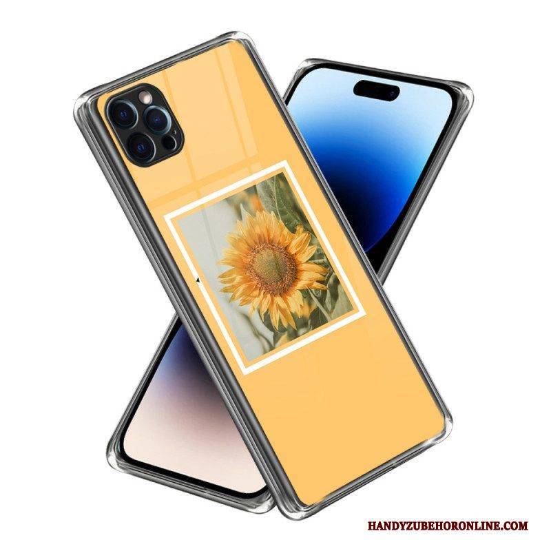 Handyhülle Für iPhone 14 Pro Max Sonnenblumen
