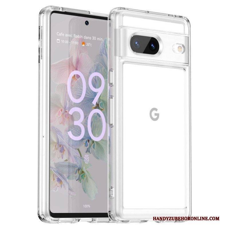 Hülle Für Google Pixel 7 Transparente Candy-serie