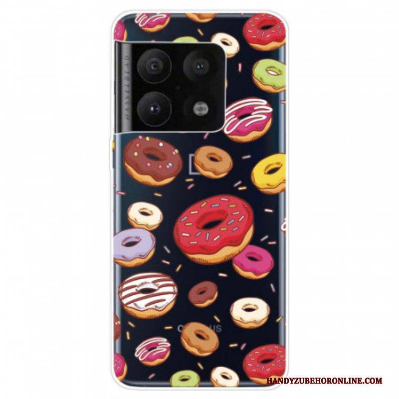 Hülle Für OnePlus 10 Pro 5G Ich Liebe Donuts