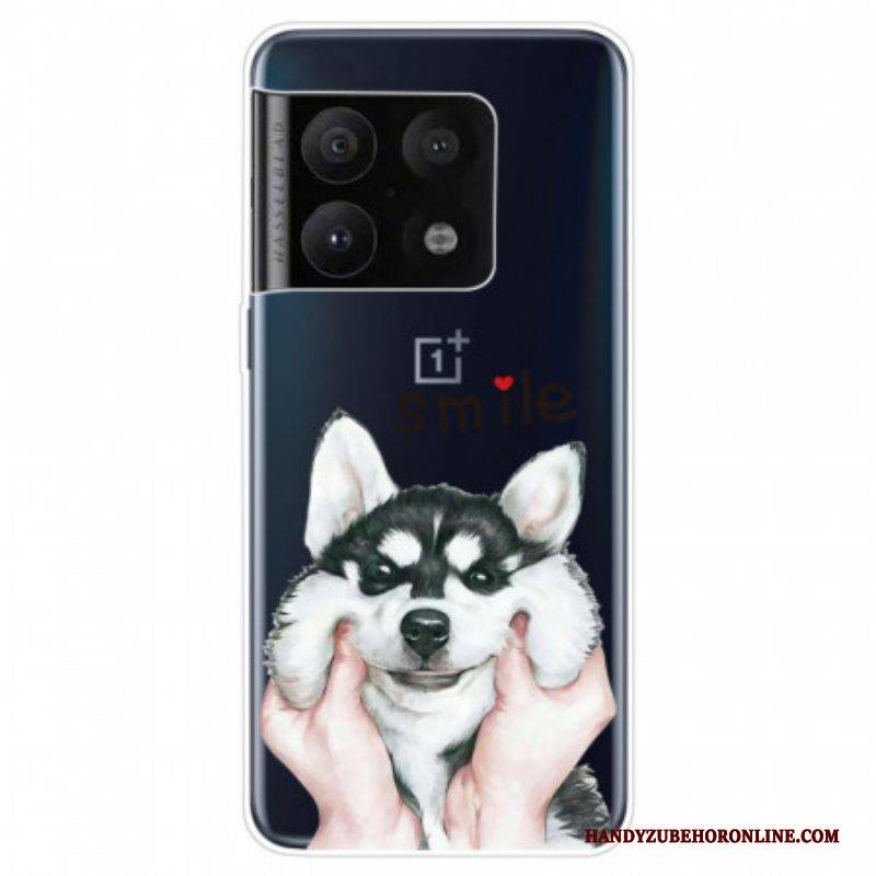 Hülle Für OnePlus 10 Pro 5G Lächle Hund