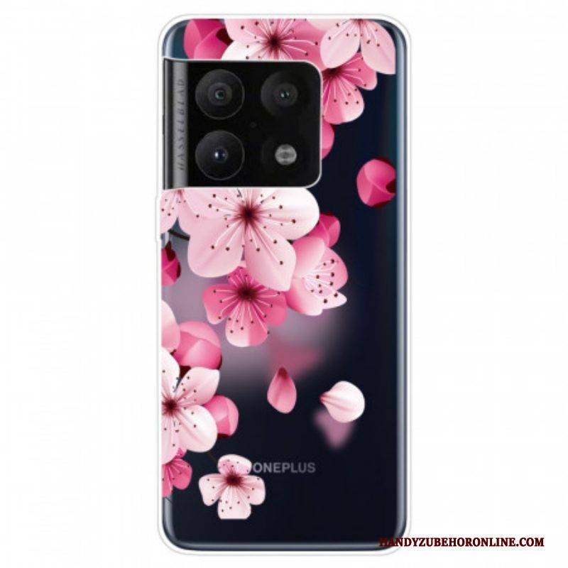 Hülle Für OnePlus 10 Pro 5G Reine Rosa Blume