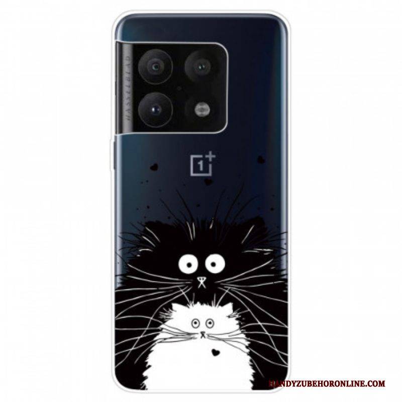 Hülle Für OnePlus 10 Pro 5G Überraschte Katzen