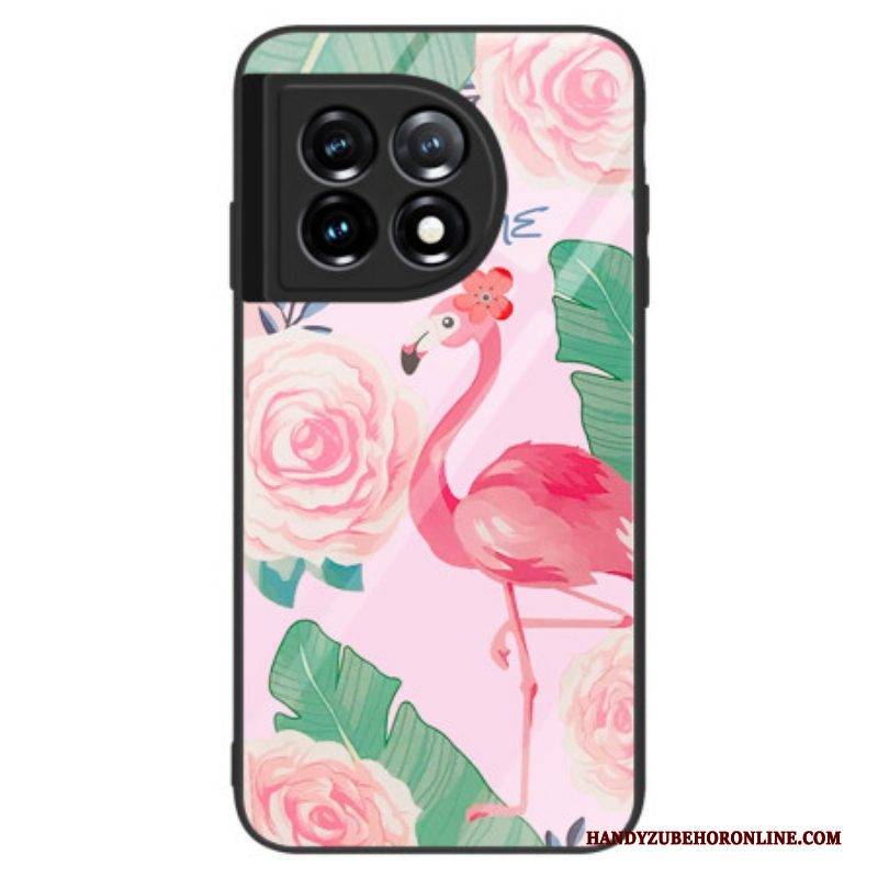 Hülle Für OnePlus 11 5G Flamingo-hartglas