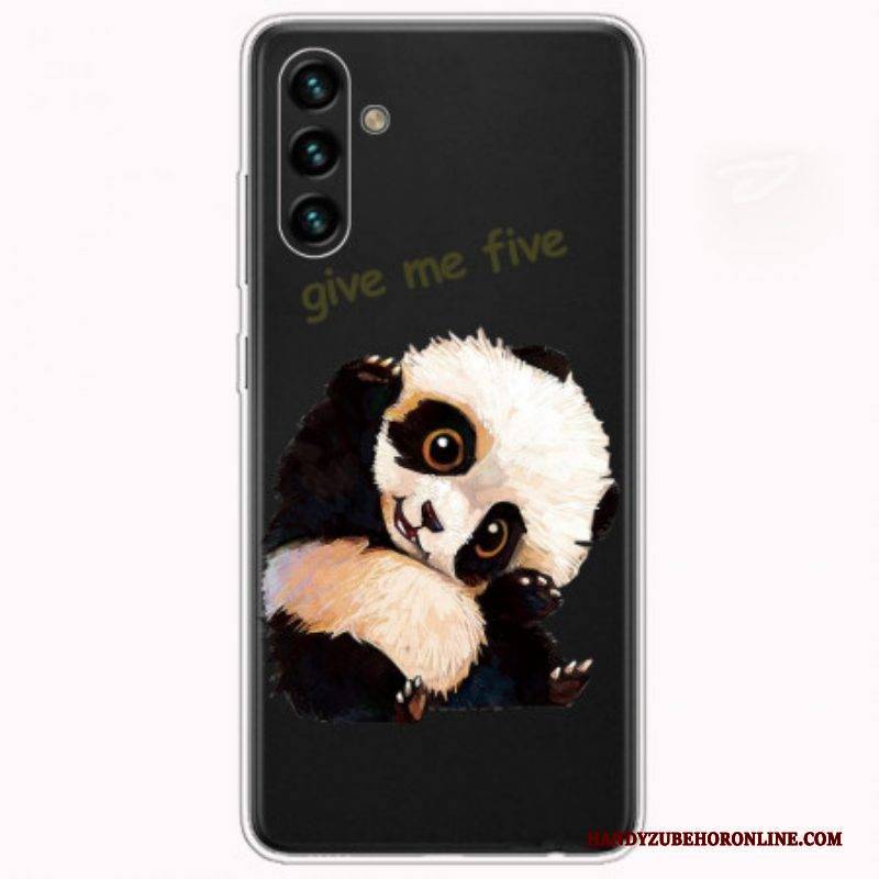 Hülle Für Samsung Galaxy A13 5G / A04s Panda. Gib Mir Fünf