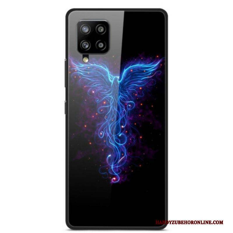 Hülle Für Samsung Galaxy A42 5G Phoenix Gehärtetes Glas