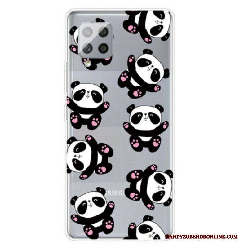 Hülle Für Samsung Galaxy A42 5G Top Pandas-spaß