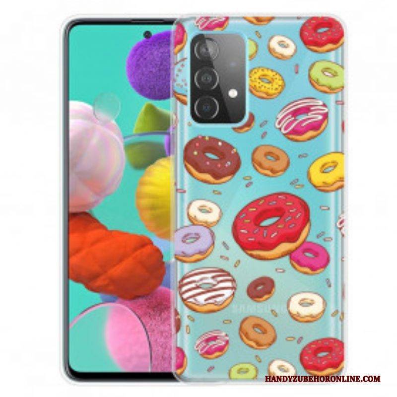 Hülle Für Samsung Galaxy A52 4G / A52 5G / A52s 5G Ich Liebe Donuts