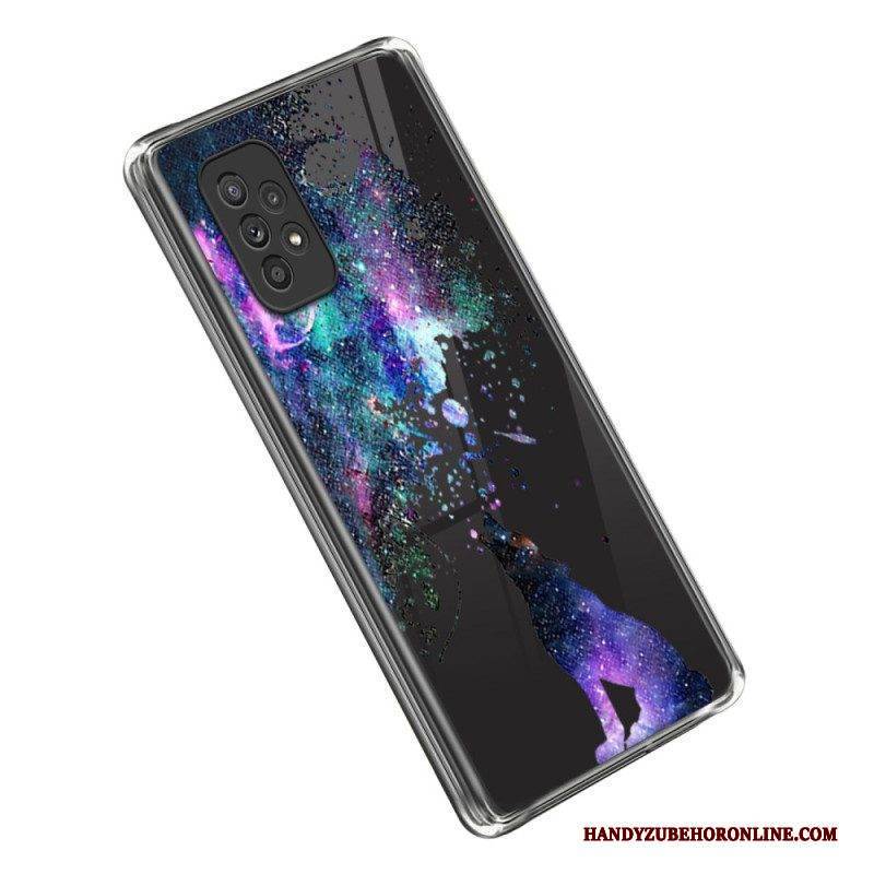 Hülle Für Samsung Galaxy A53 5G Nahtlose Wölfe