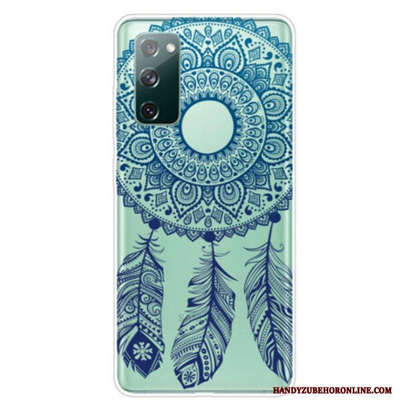 Hülle Für Samsung Galaxy S20 FE Einzelnes Blumenmandala