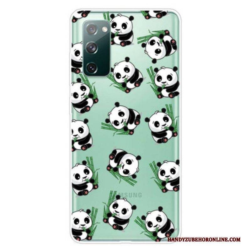 Hülle Für Samsung Galaxy S20 FE Kleine Pandas