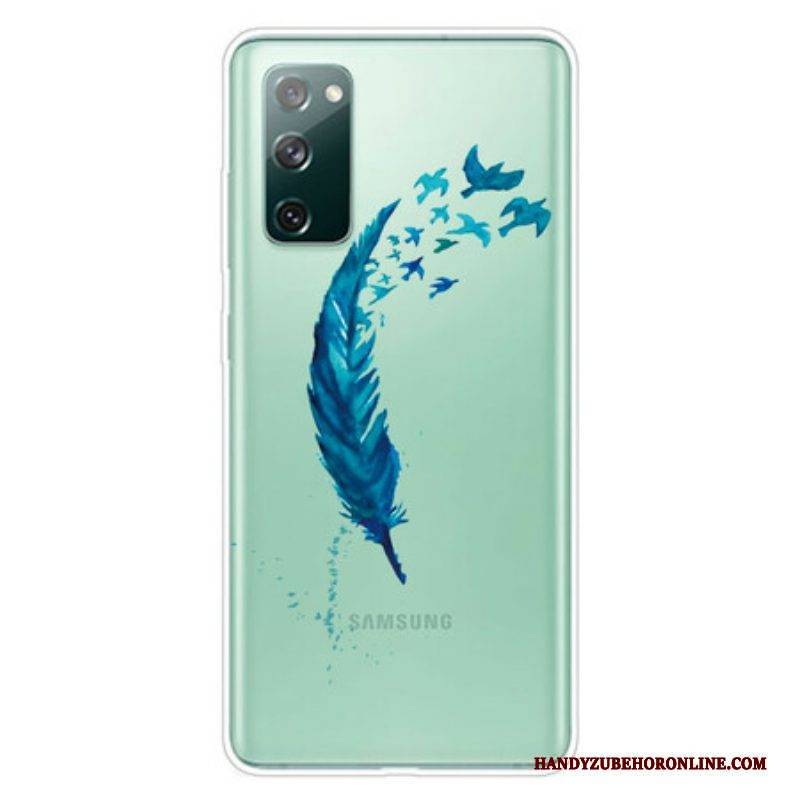Hülle Für Samsung Galaxy S20 FE Schöne Feder