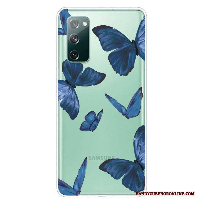 Hülle Für Samsung Galaxy S20 FE Wilde Schmetterlinge
