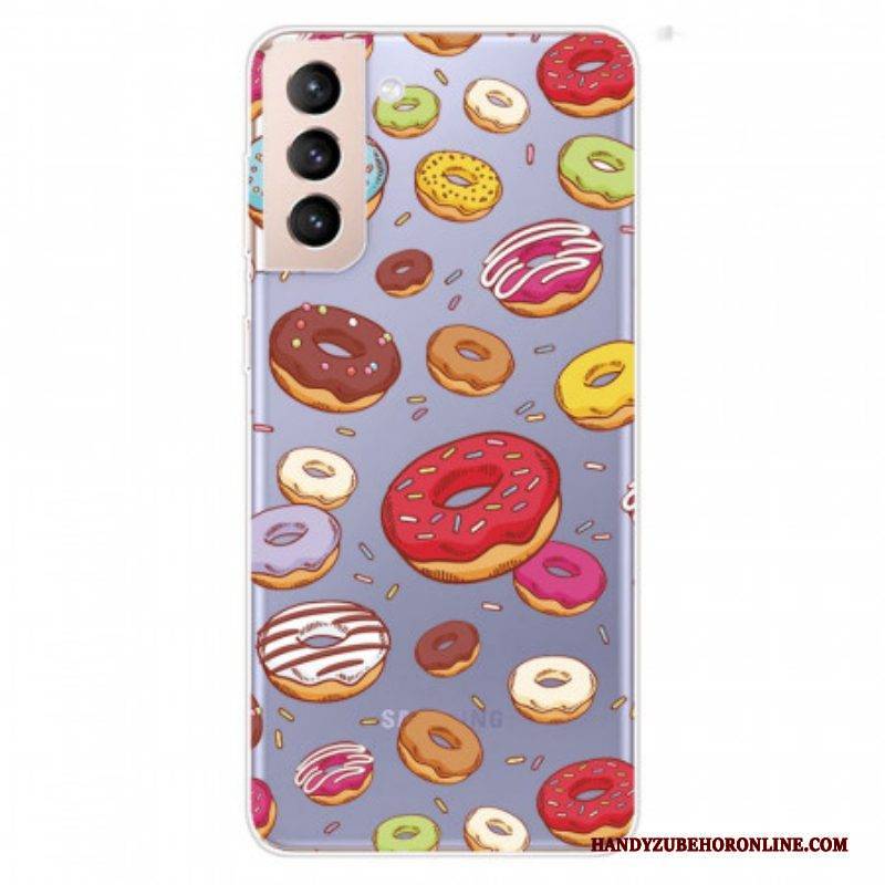 Hülle Für Samsung Galaxy S22 5G Ich Liebe Donuts