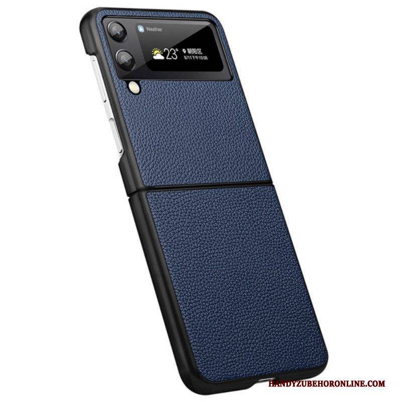 Hülle Für Samsung Galaxy Z Flip 3 5G Flip Case Echtes Leder